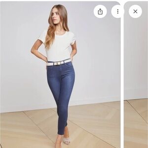 L'AGENCE Margot High-Rise Skinny Jeans Size 26 NWT